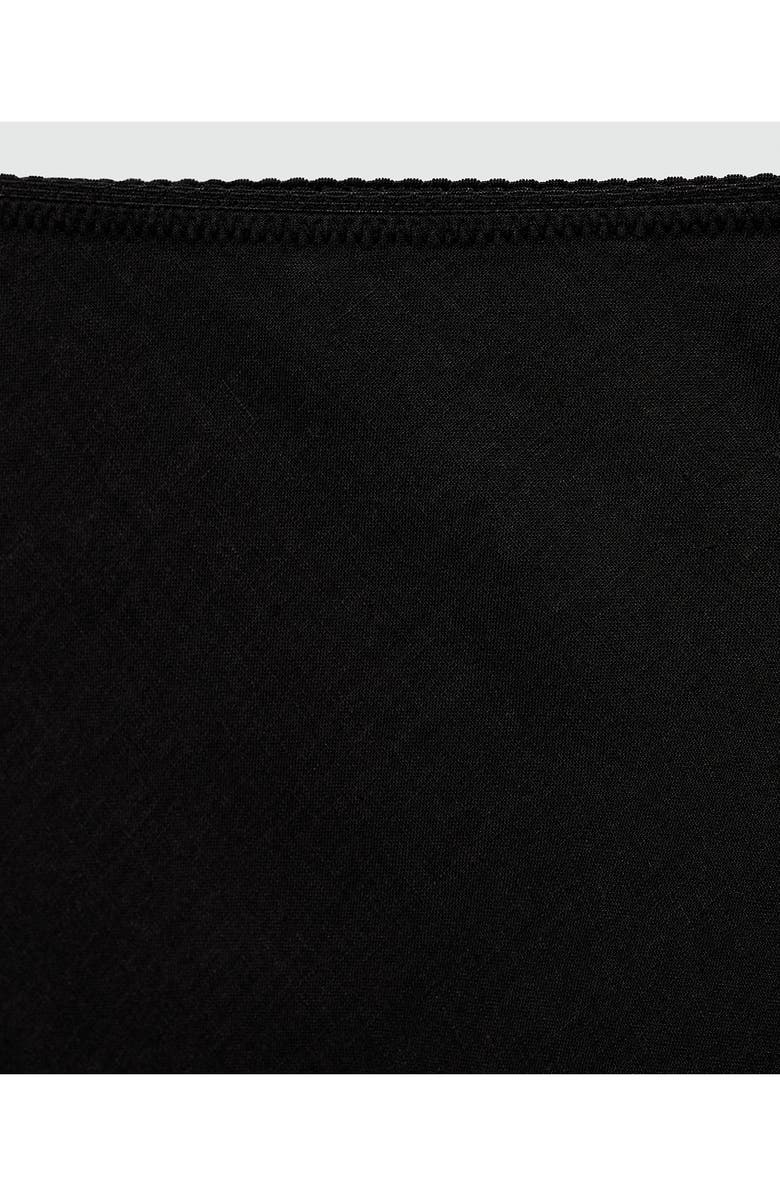 MANGO Linen Blend Skirt, Alternate, color, 