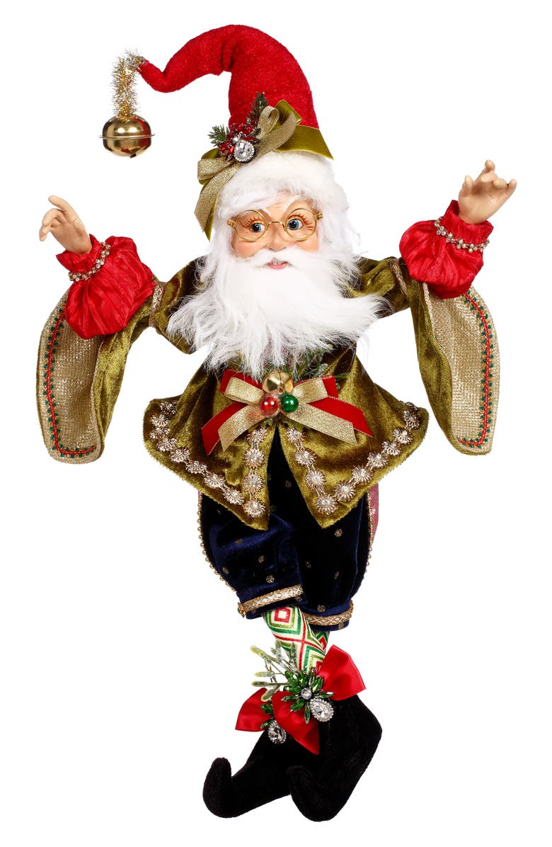 Mark Roberts North Pole Decorating Elf, Medium, Main, color, Red