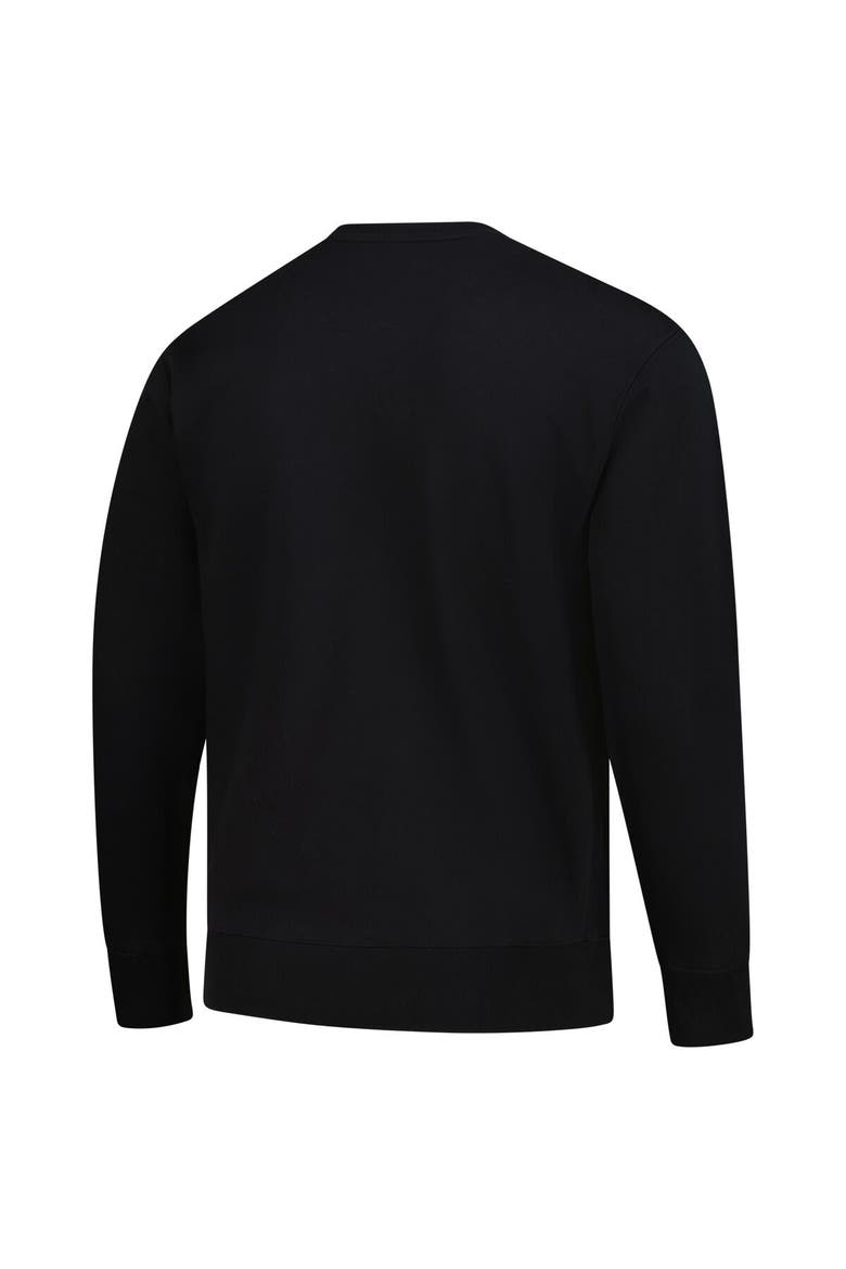 Men's Mitchell & Ness  Black Ohio State Buckeyes Elite Script Pullover Sweatshirt, Alternate, color, Black