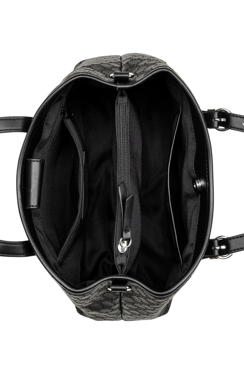 Nine West Kieran Satchel Bag, Alternate, color, Black