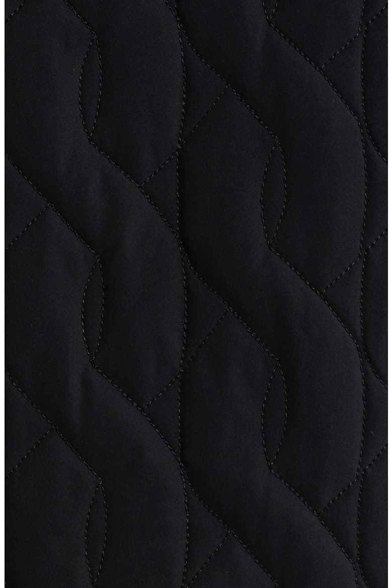 Vincenzo Quilted Vest, Alternate, color, BLACK ONYX