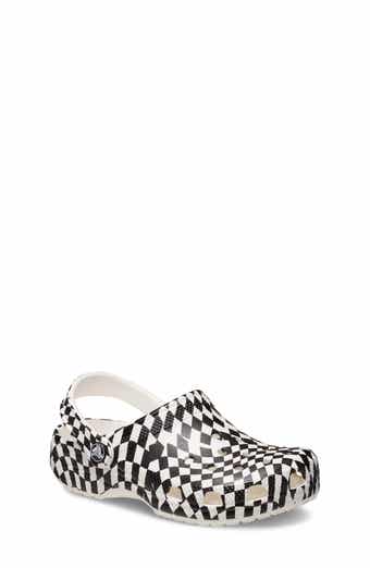 CROCS Kids' Classic Warped Checker Clog
