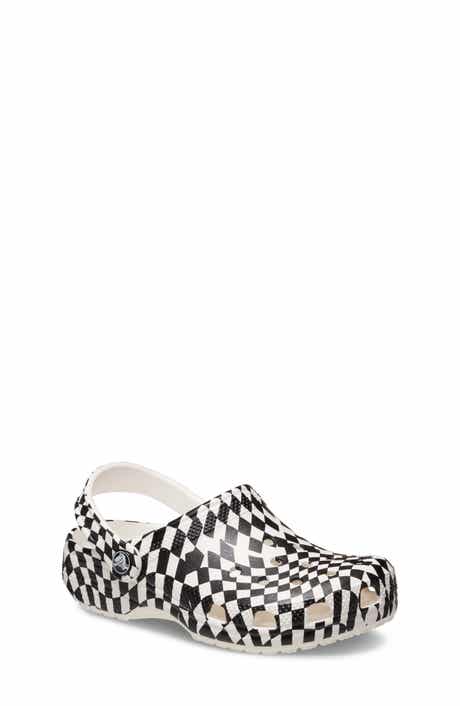 CROCS Kids' Classic Warped Checker Clog