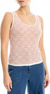 MAX STUDIO Stripe Sweater Tank