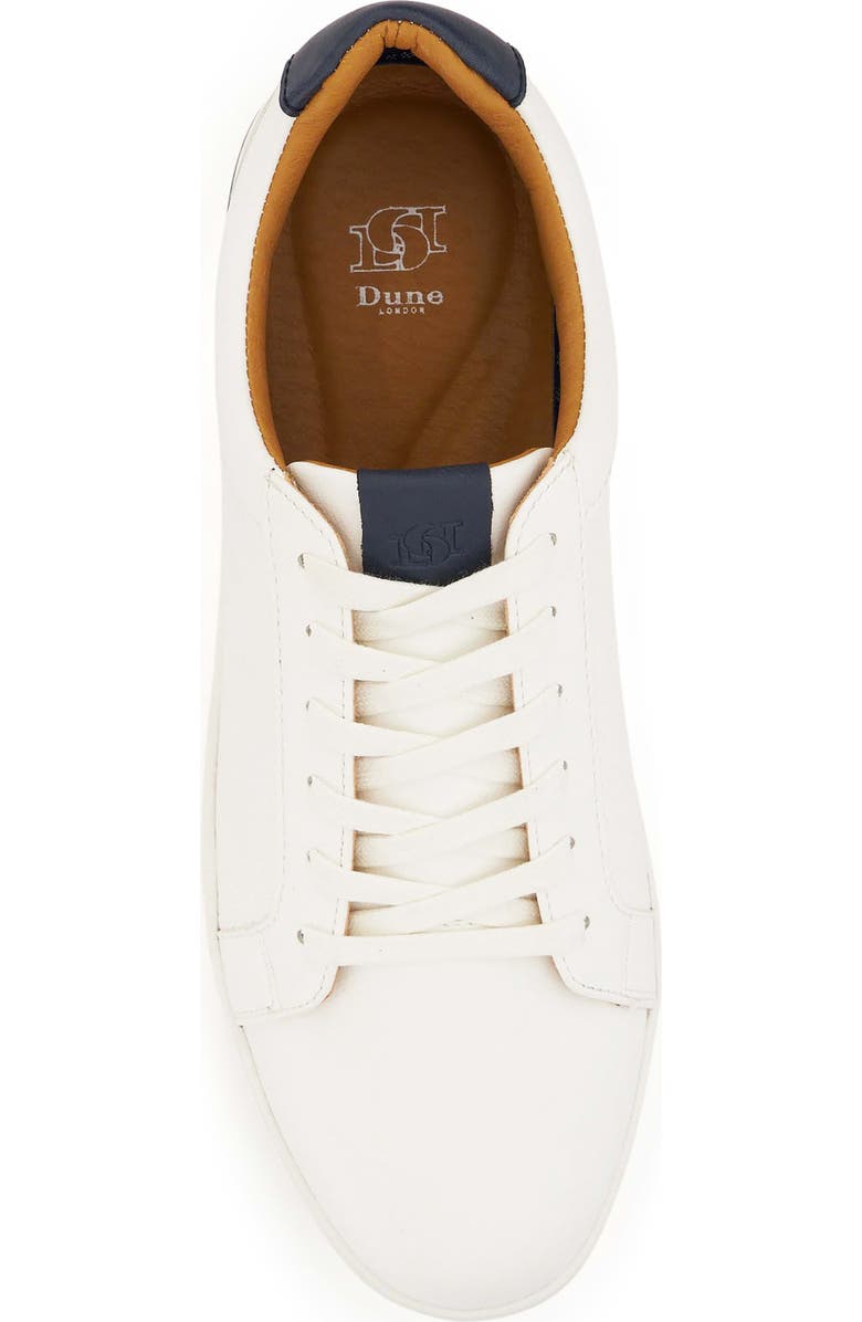 Dune London Tezzy Sneaker, Alternate, color, White