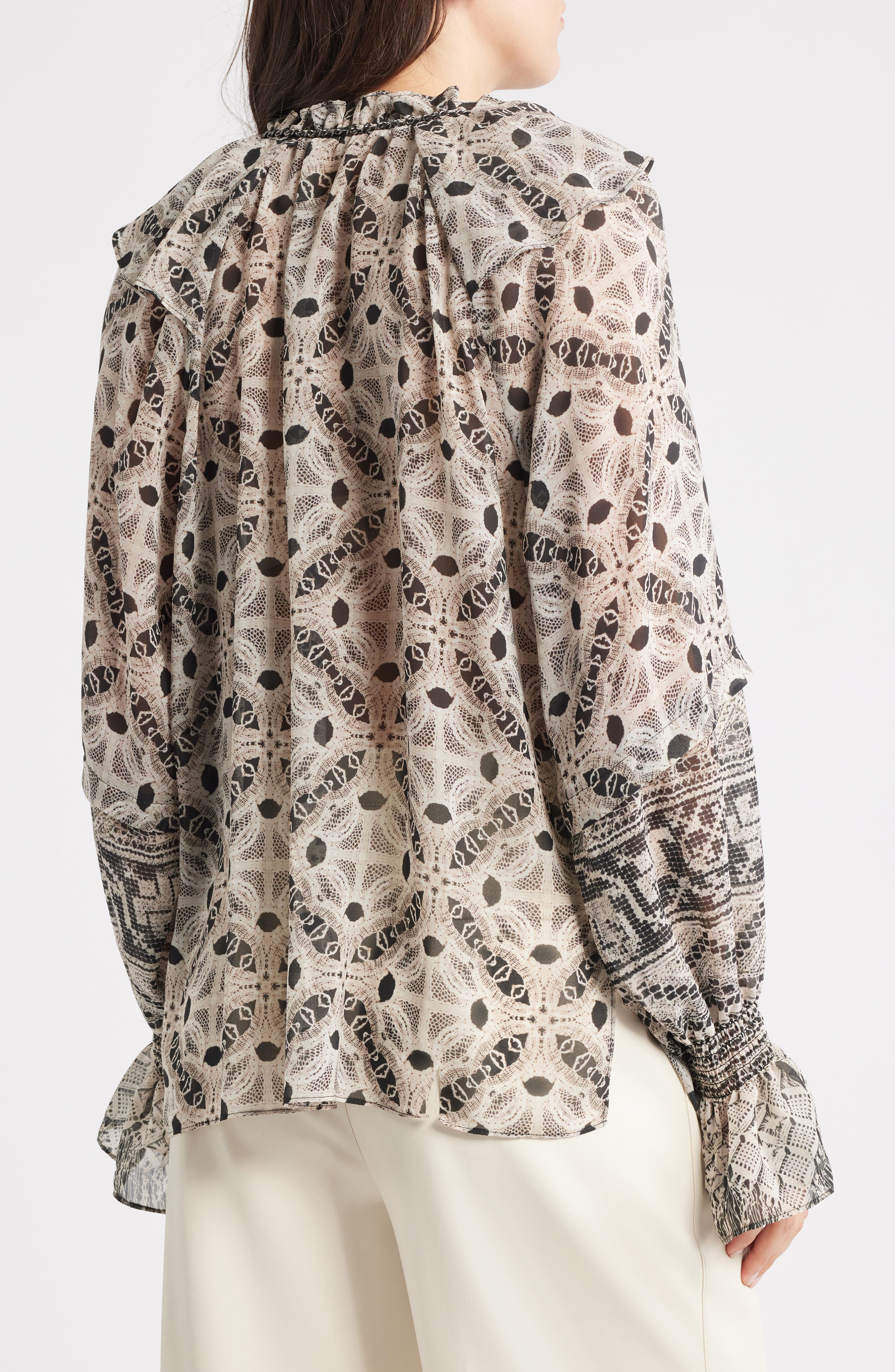 Glimmer Ruffle Top - image 2