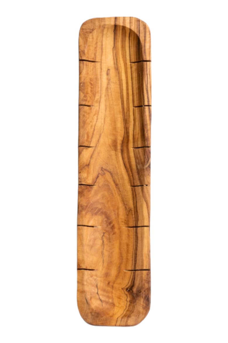 Olive Wood Bread Slicing Board, Main, color, Natural