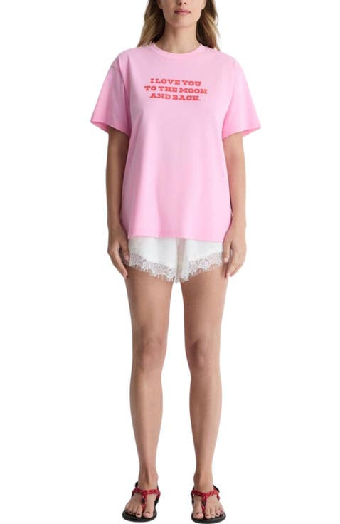 Love You To The Moon Back Tee