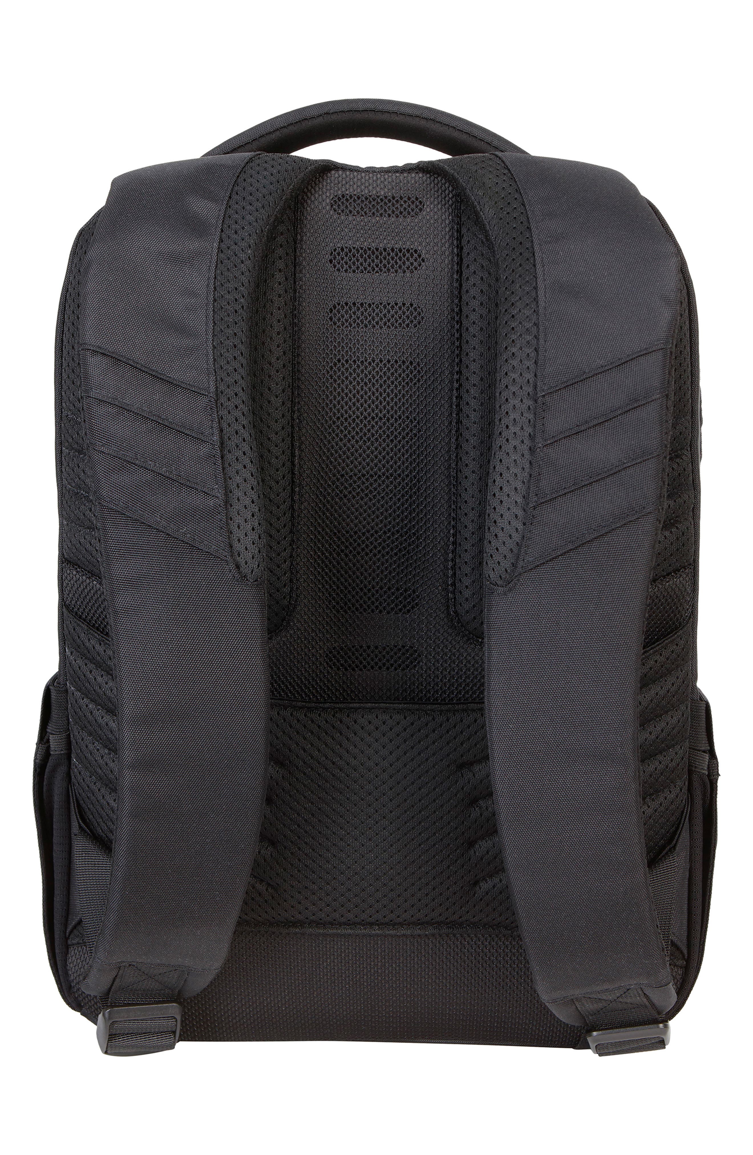 The Venturer Twill Backpack, Alternate, color, BLACK