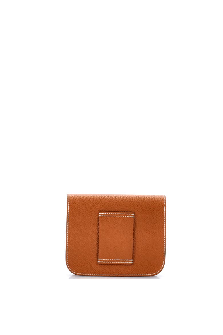 Constance Slim Wallet Epsom, Alternate, color, Toffee