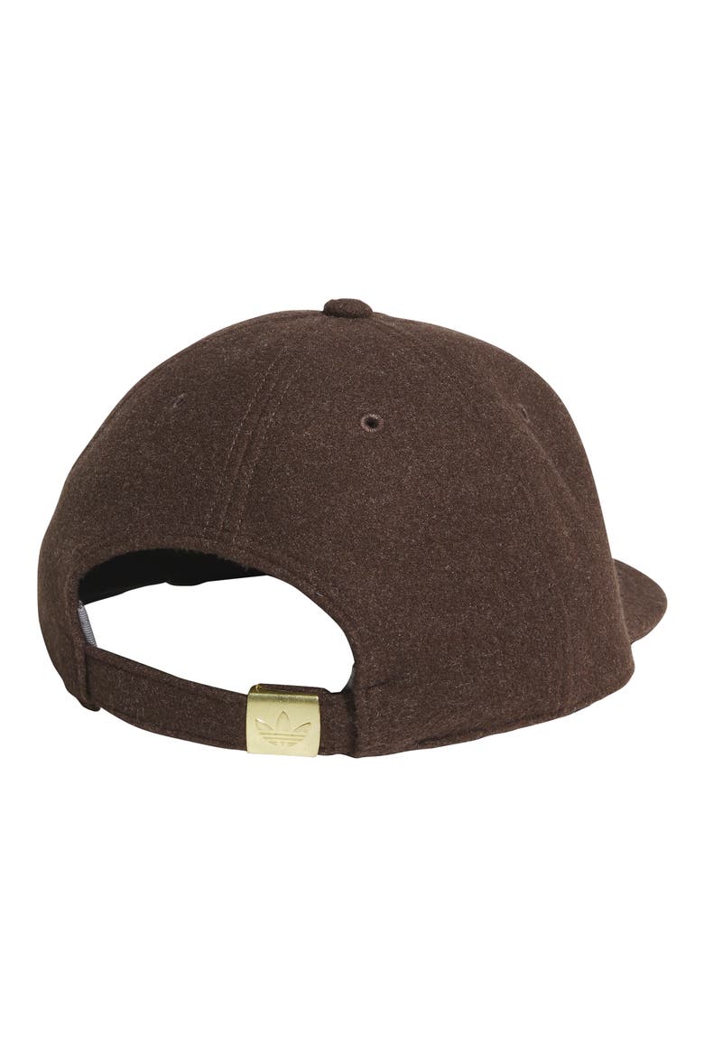 Heritage Cotton Blend Baseball Cap, Alternate, color, DARK BROWN/ OFF WHITE