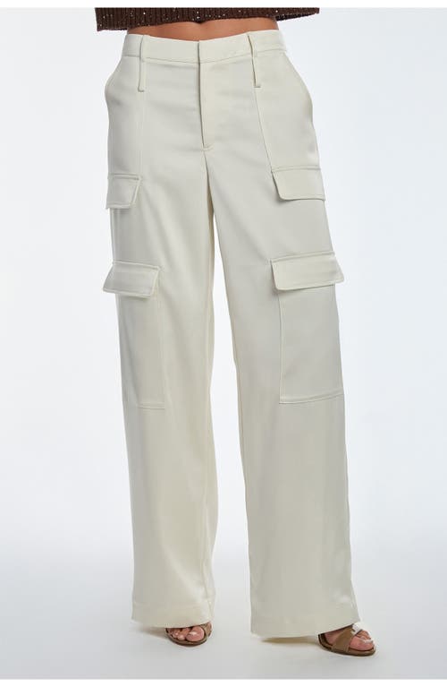 NOLI YOGA THE NOLI SHOP MILAN SATIN CARGO PANT