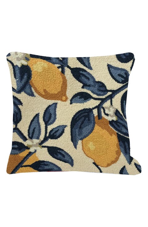 Lemon Vine Accent Pillow