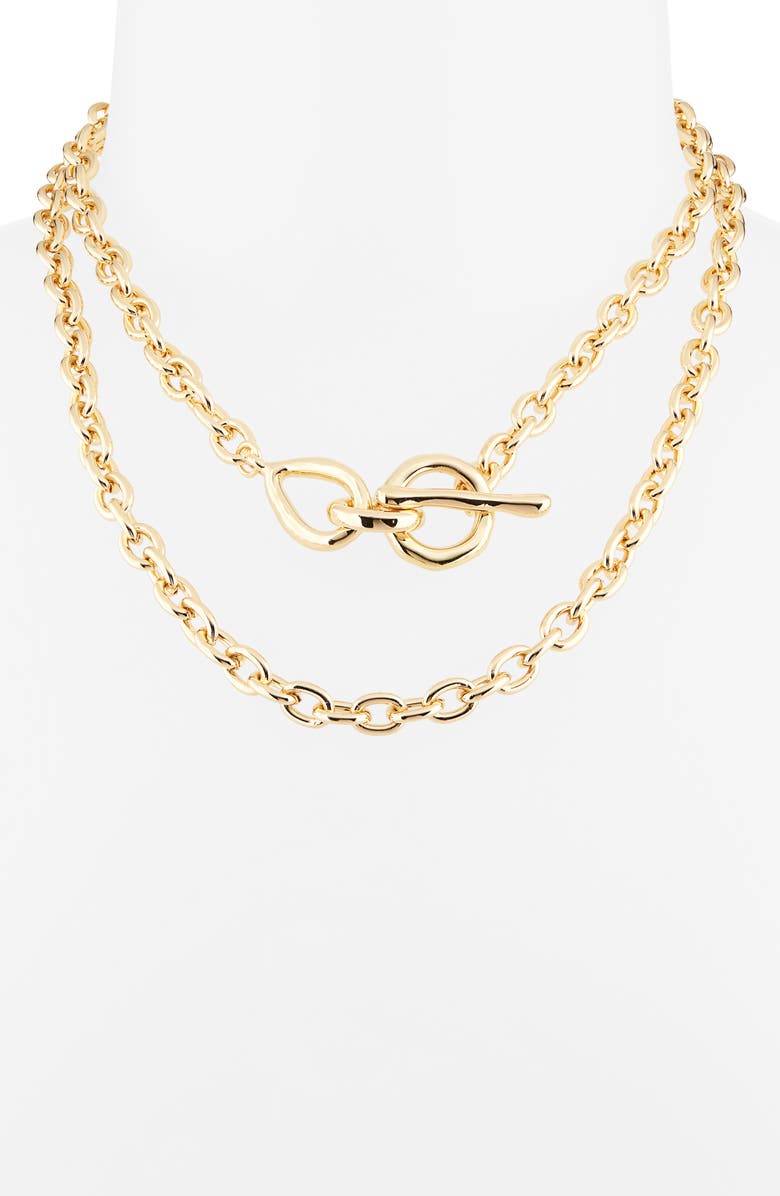 Nordstrom Toggle Wrap Chain Necklace, Main, color, 