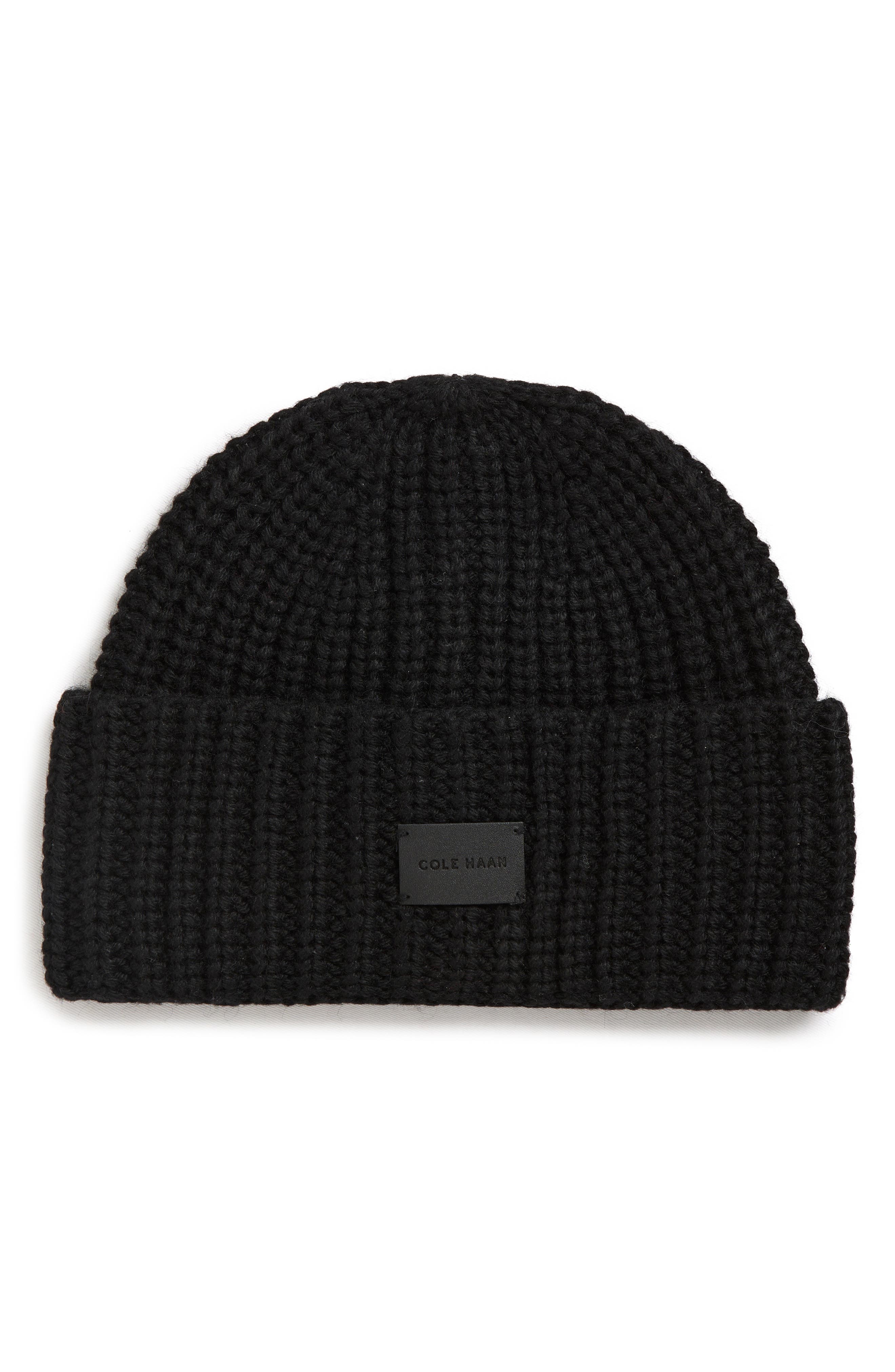Cole Haan Chunky Stitch Knit Beanie