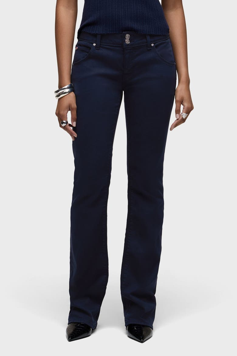 Beth Flap Pocket Baby Bootcut, Alternate, color, NAVY BLAZER