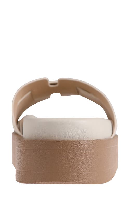 Bebe Platform Slide Sandal