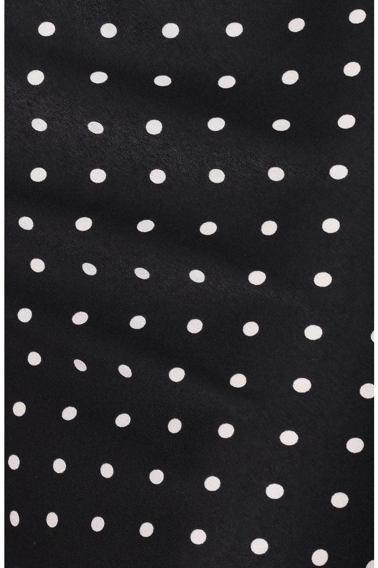 Ailbhe Lace Skirt, Alternate, color, BLACK POLKA DOT