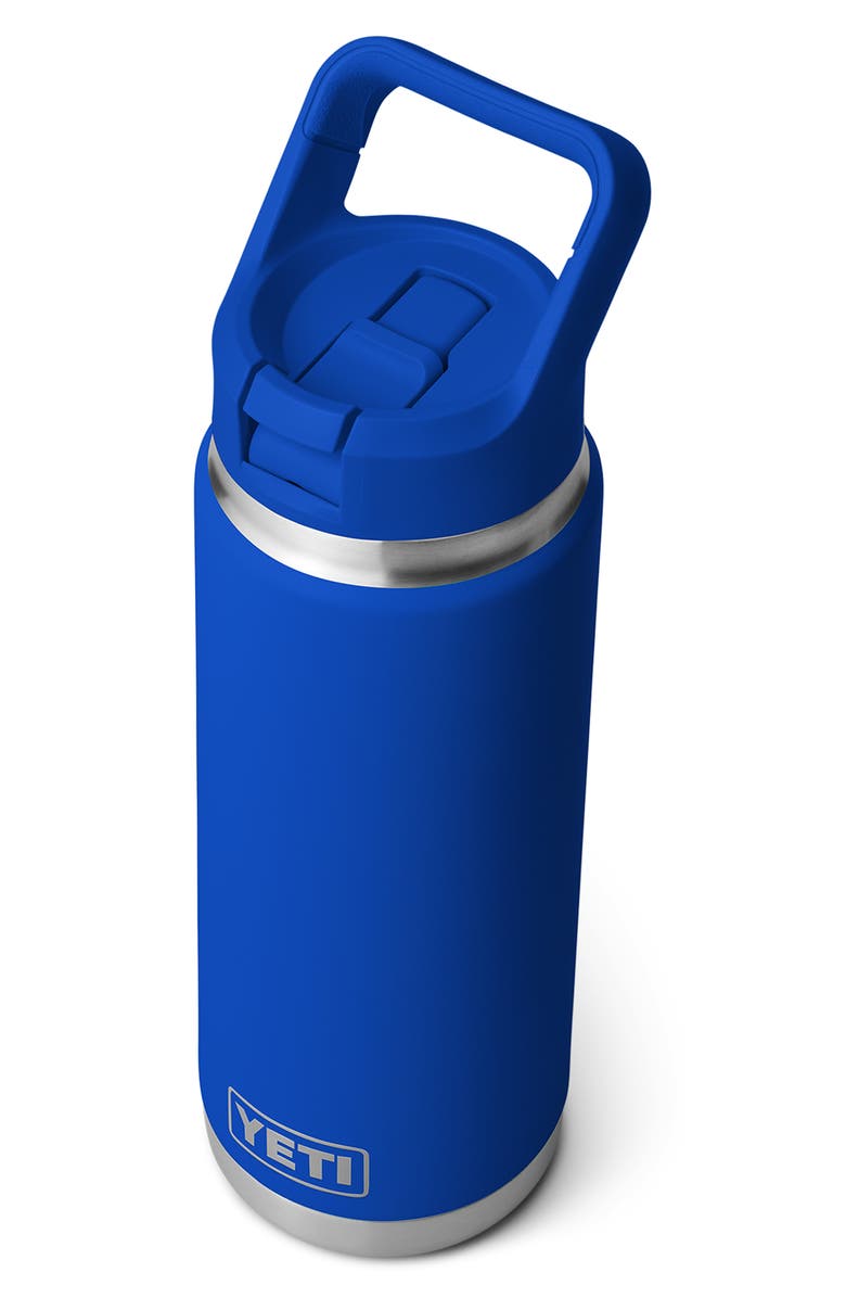YETI Rambler 26-Ounce Straw Water Bottle, Alternate, color, Royal Blue