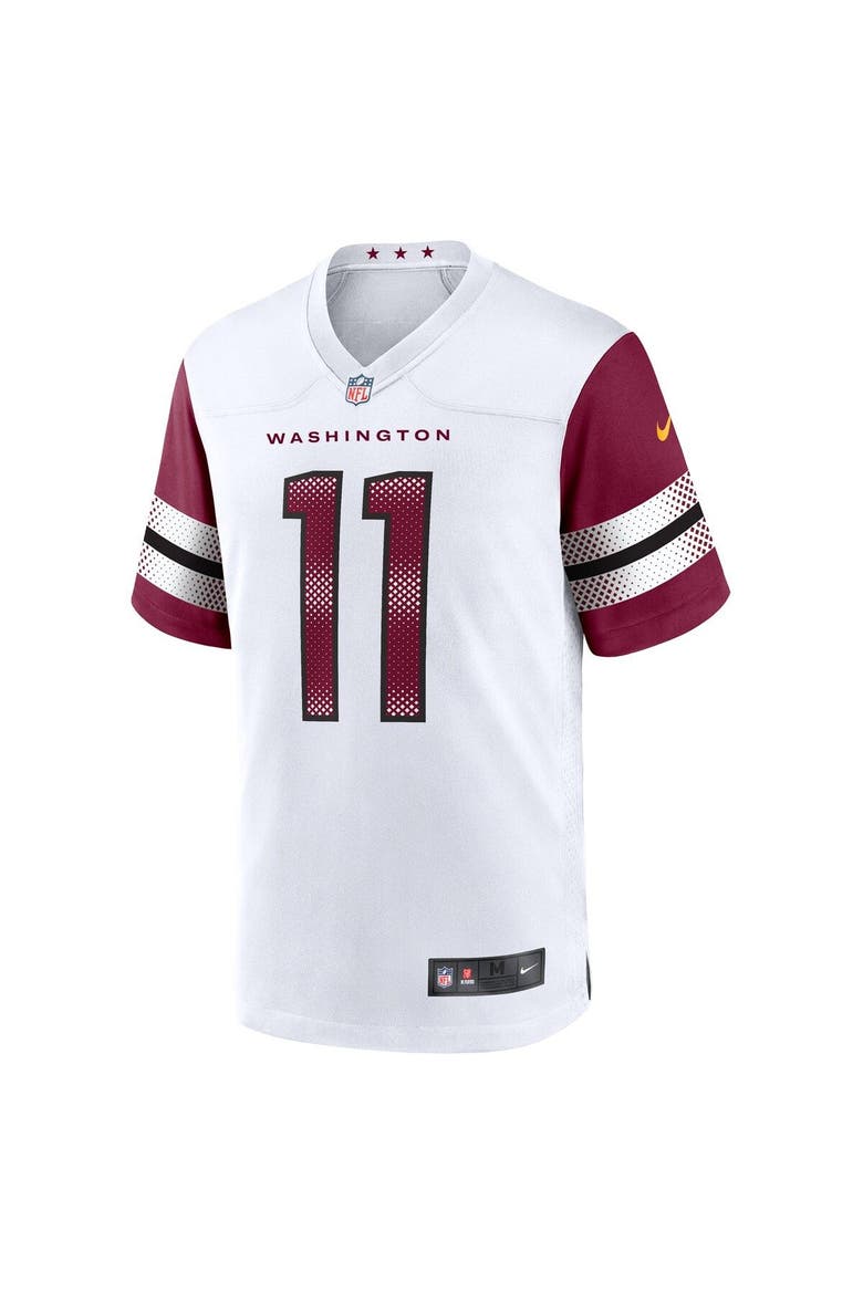 Men's Nike Carson Wentz White Washington Commanders Game Jersey, Alternate, color, White