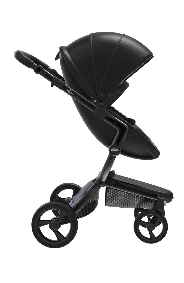 mima Xari 4G Black Chassis Stroller with Reversible Reclining Seat & Carrycot, Alternate, color, 