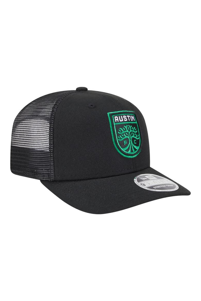 Men's New Era  Black Austin FC Jersey Hook 9SEVENTY Adjustable Hat, Alternate, color, Black