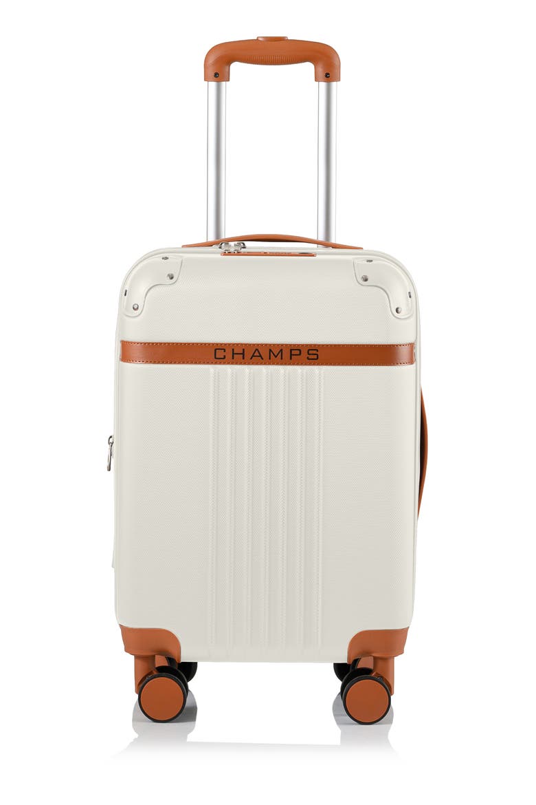 Vintage Carry-On Hardside Spinner, Main, color, IVORY
