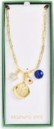 ARGENTO VIVO Americana Chunky Charm Necklace