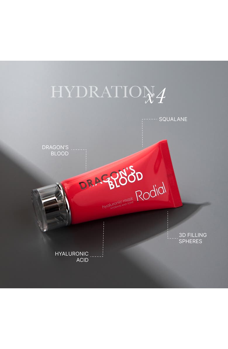 Rodial Dragons Blood Hyaluonic Mask, Alternate, color, NO COLOR