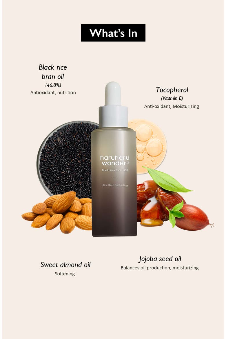 Black Rice Facial Oil, Alternate, color, None