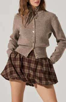 ASTR the Label Tawni Stand Collar Cardigan