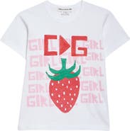 Comme des Garçons Girl x Brett Westfall Cotton Jersey Logo Graphic  