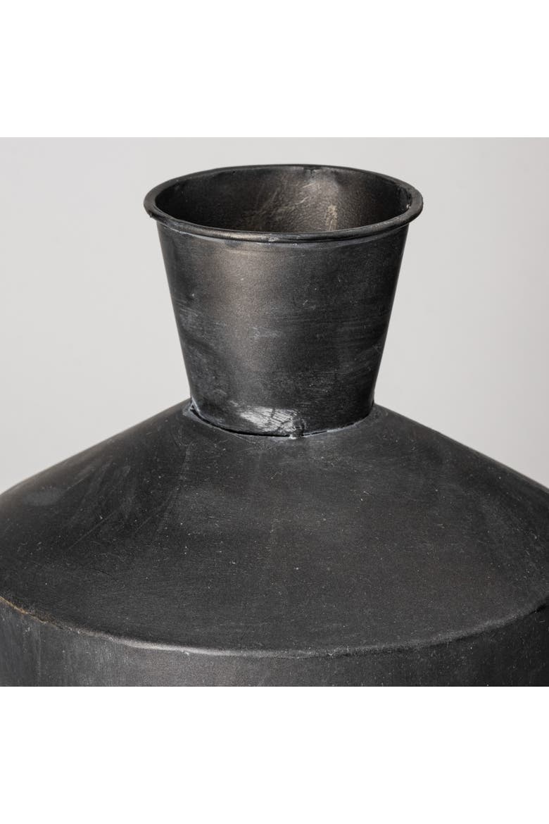 Asher Set of Two Metal Urns, Alternate, color, Black