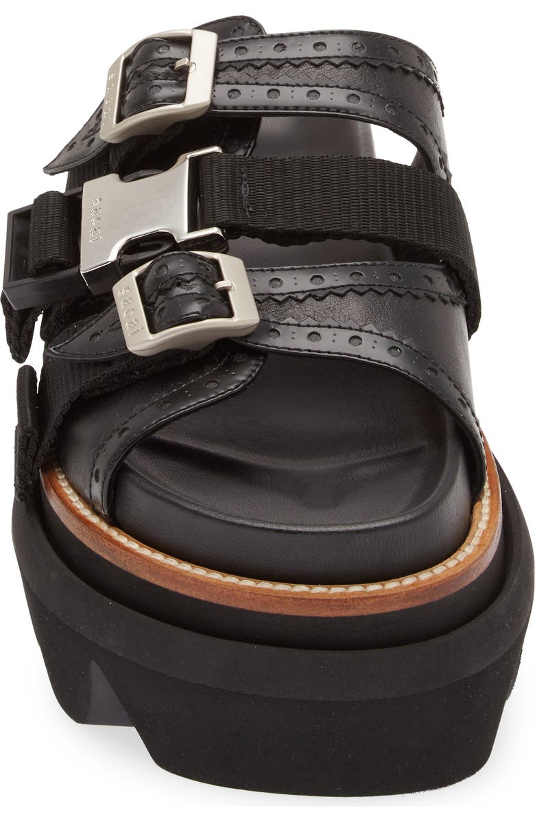 Sacai Wingtip Slide Sandal, Alternate, color,