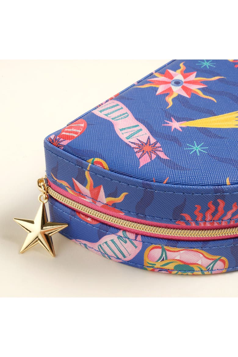Meilin Jewelry Box 6.5" x 4.5" Artisan, Alternate, color, Blue