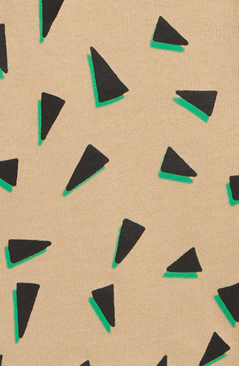 Stella McCartney Kids Kids' Croco Graphic Sweatshirt & Sweat Shorts Set, Alternate, color, 