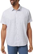 TravisMathew Postcard Please Short Sleeve Button-Up Shirt