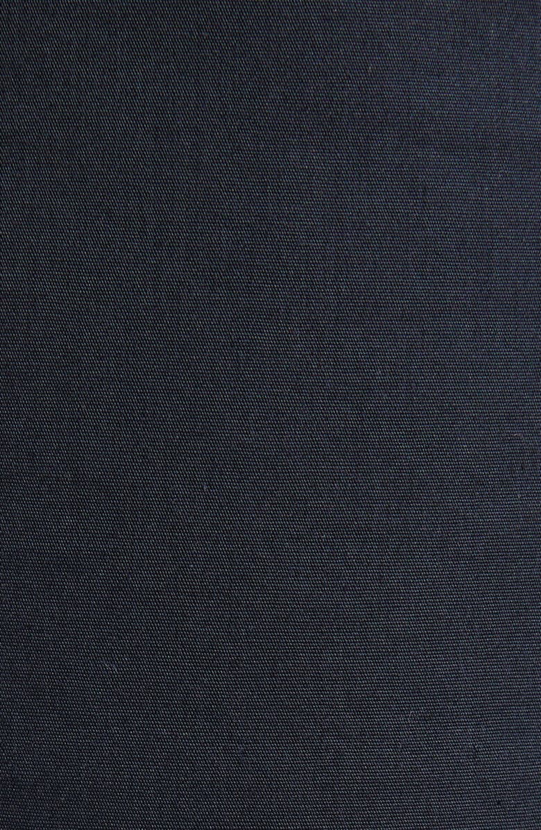 TOM FORD Fluid Pleated Cotton & Silk Poplin Shorts, Alternate, color, Hb825 Navy