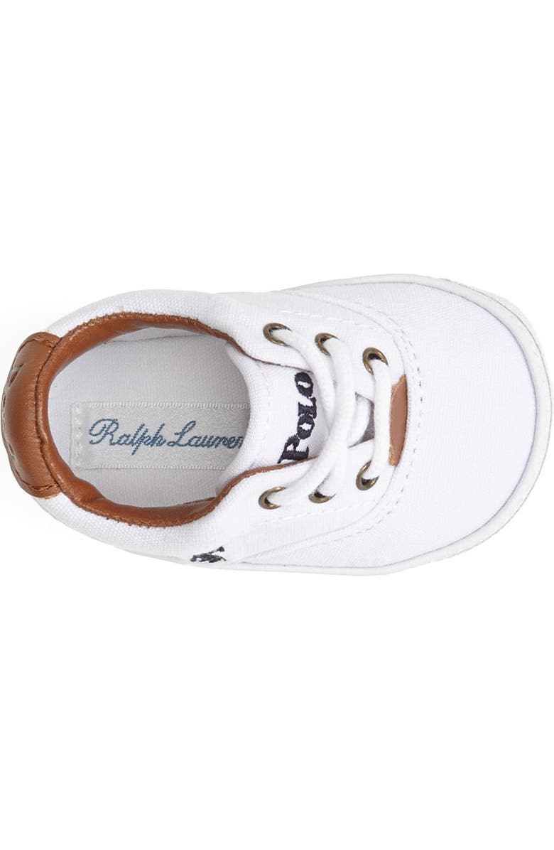 Ralph Lauren Layette 'Vaughn' Crib Shoe, Alternate, color,