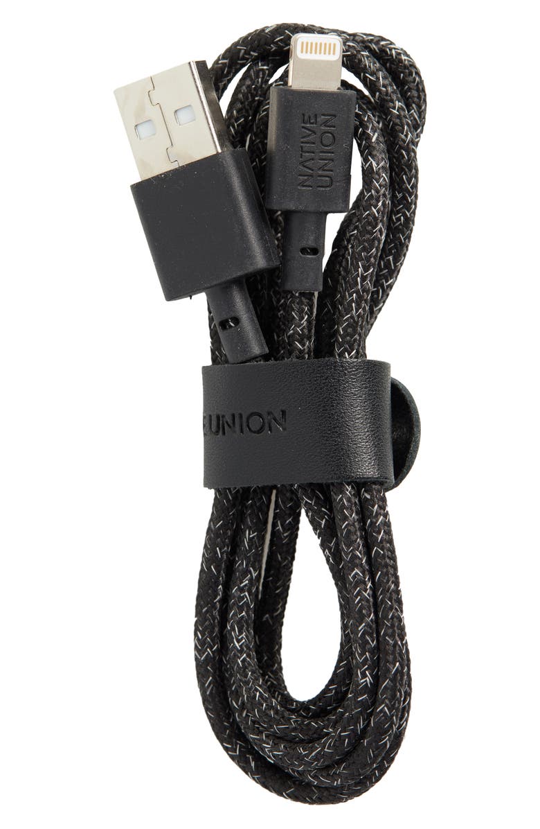 Native Union BELT Lightning to USB Charging Cable, Main, color, 