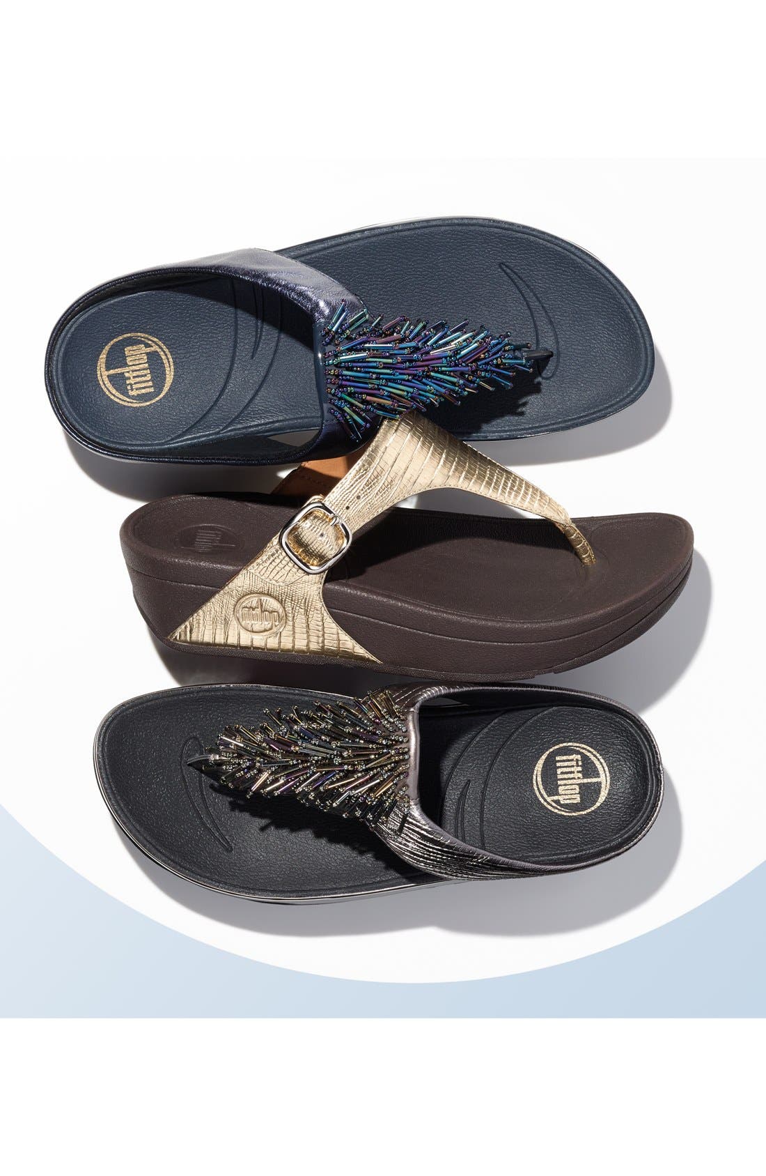 FitFlop <sup>™</sup> 'Cha Cha' Flip Flop, Alternate, color, 
