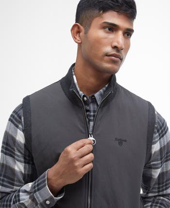 Barbour Leyburn Cotton & Wool Zip-Up Vest | Nordstrom Barbour Leyburn Cotton & Wool Zip-Up Vest | Nordstrom