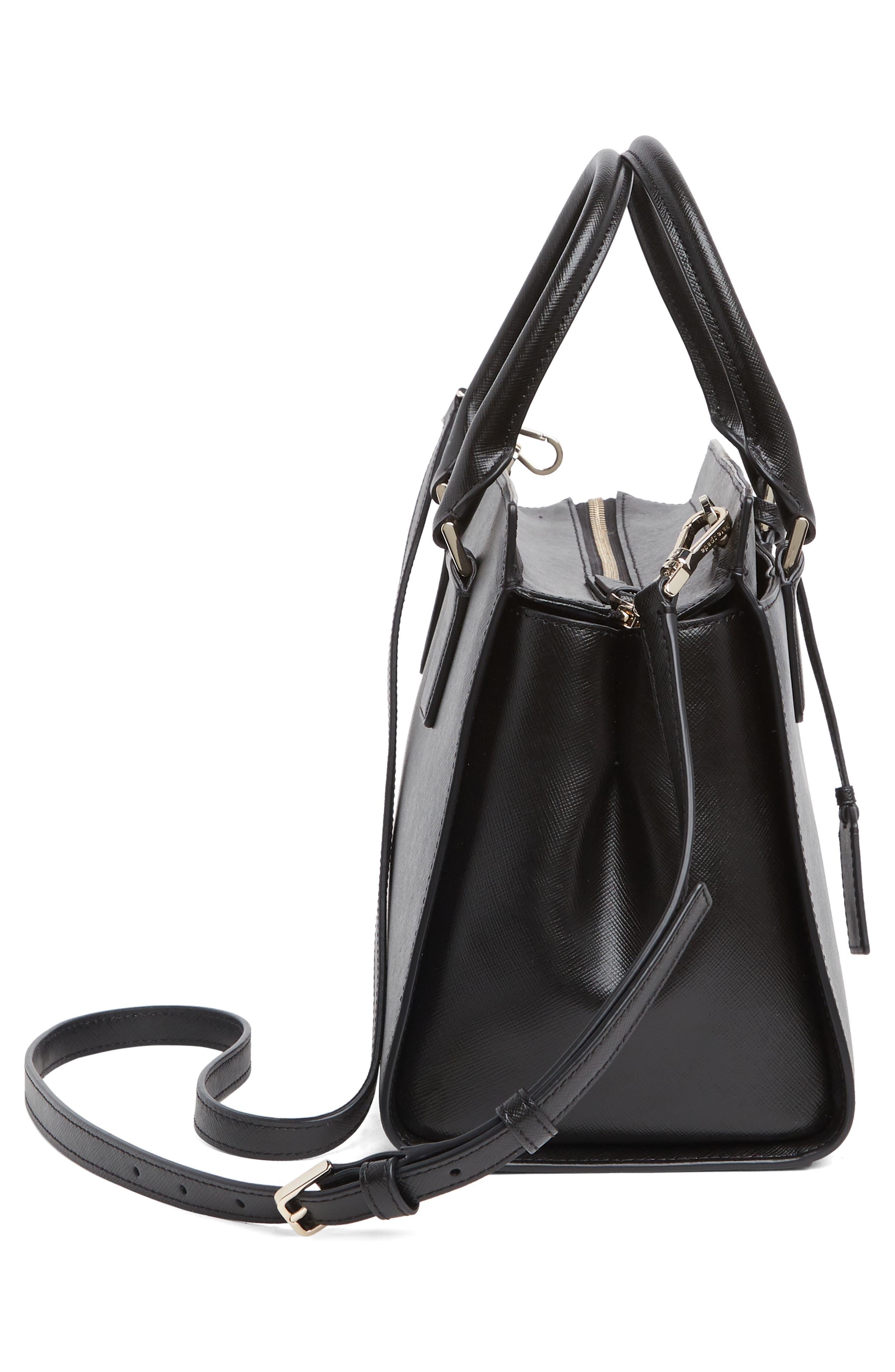 Kate Spade New York cameron medium leather satchel, Alternate, color, 