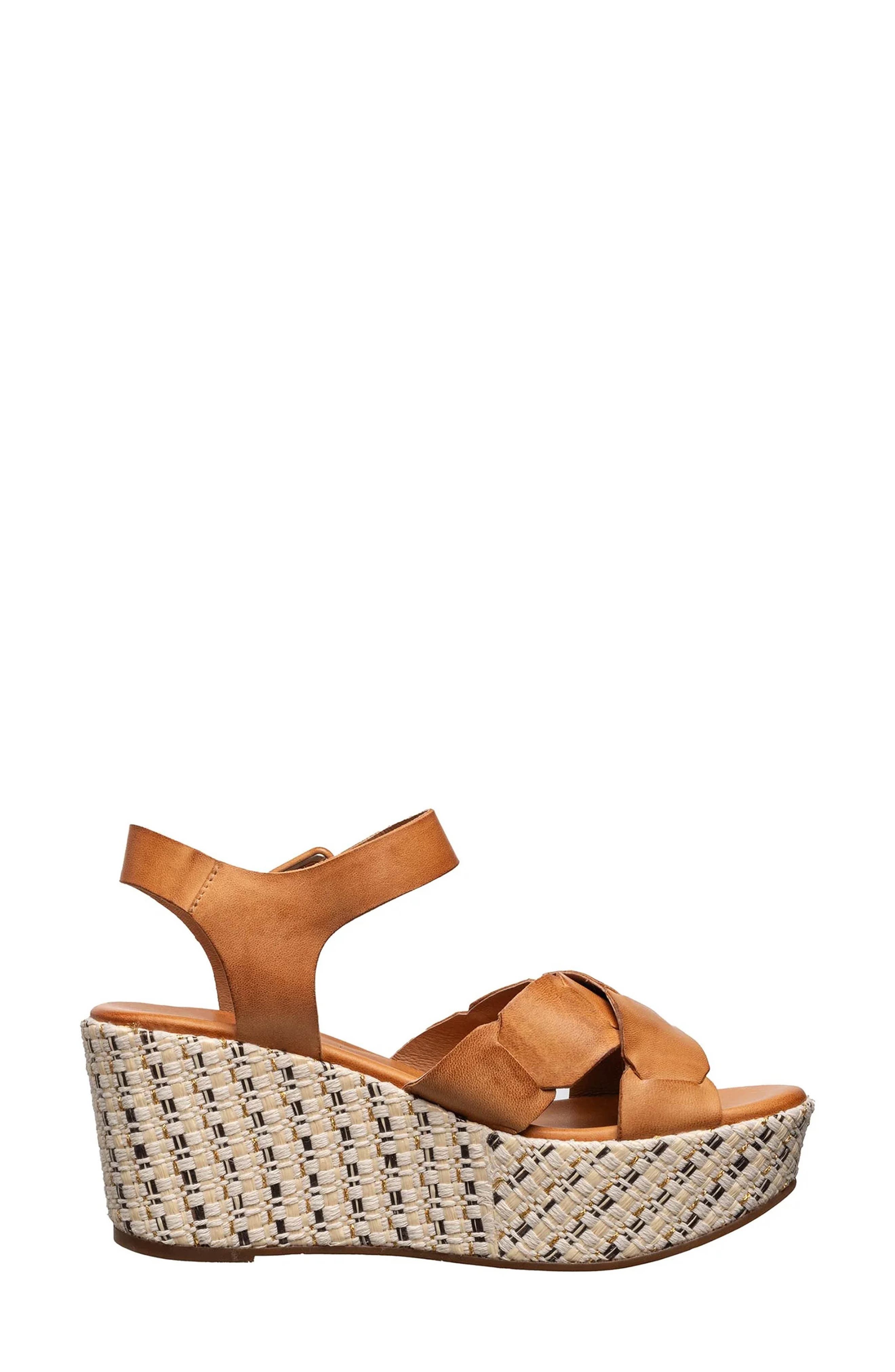 ANTELOPE Hunter Ankle Strap Espadrille Platform Wedge Sandal, Alternate, color, Taupe