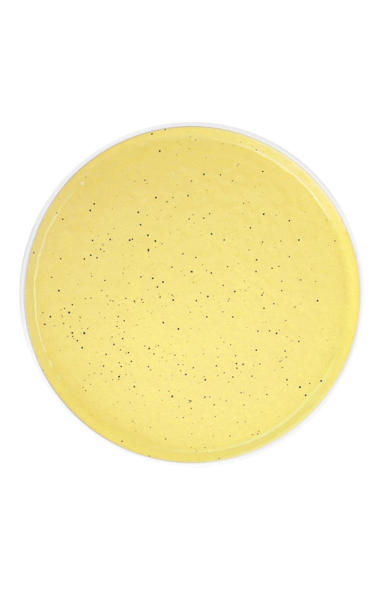 Stone Lain Elena Stoneware 4-Piece Salad Plate Set, Alternate, color, Yellow