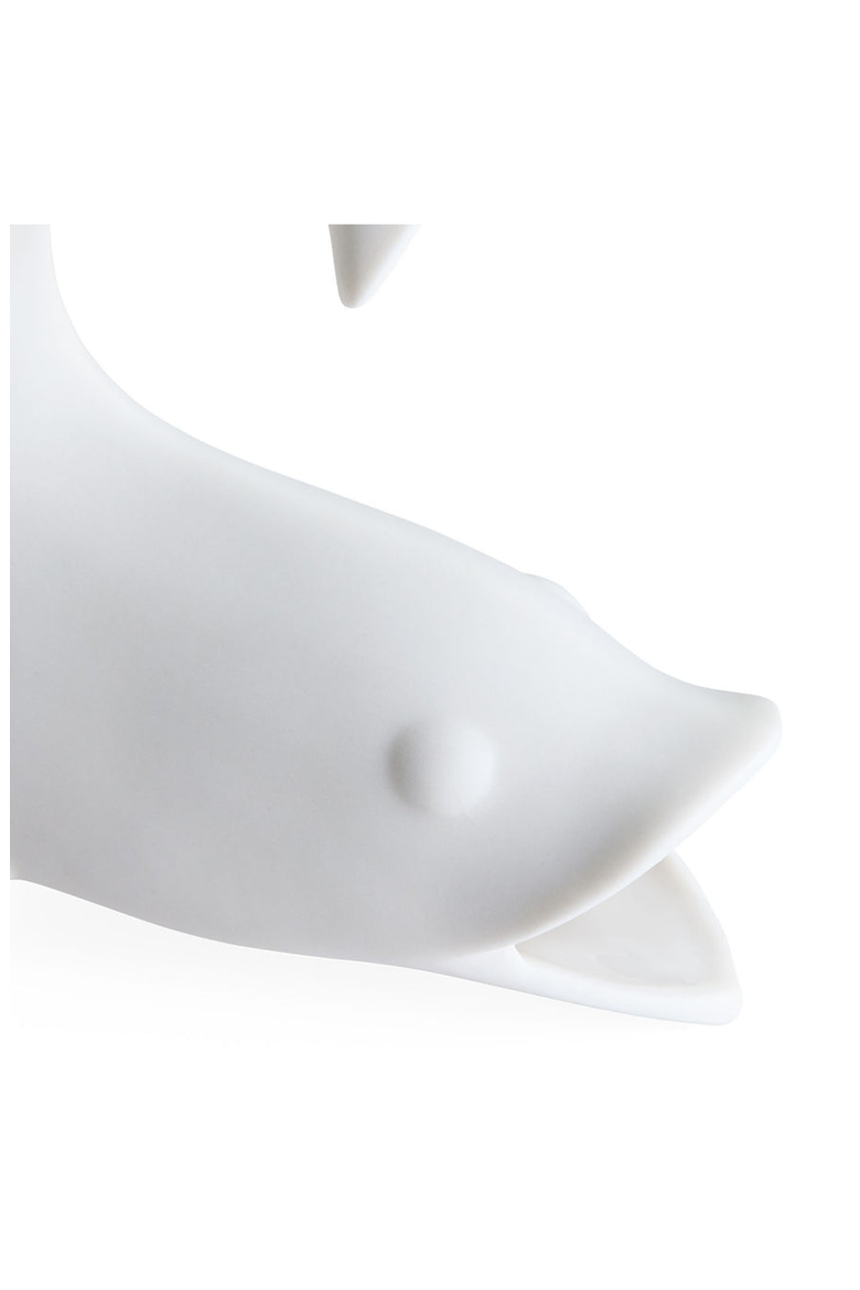 Fish Bud Vase, Alternate, color, White
