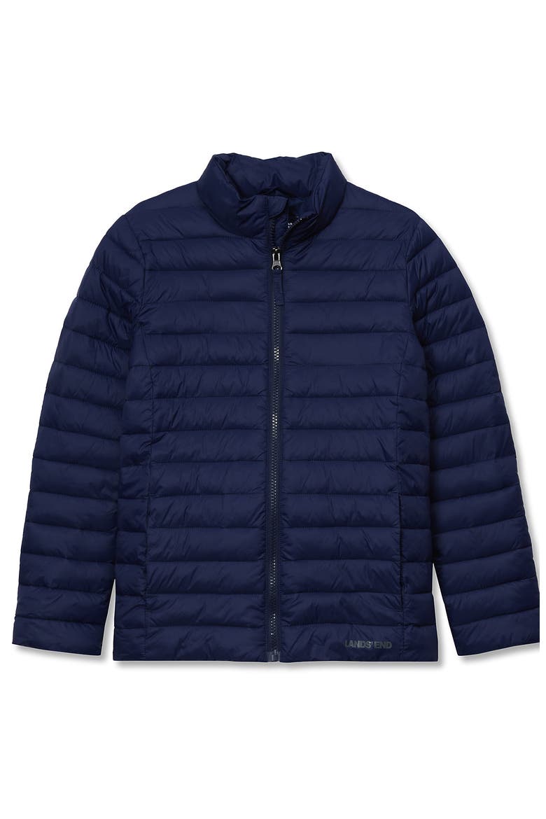 Kids Insulated Down Alternative ThermoPlume Jacket, Alternate, color, Navy