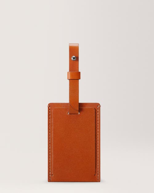 Carl Friedrik The Luggage Tag In Cognac