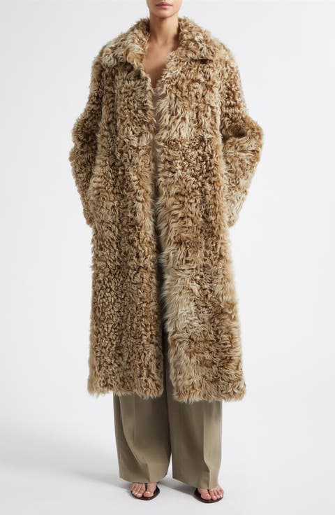 Genuine Shearling Coat