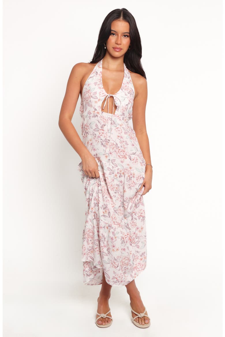 Kori Floral Cutout Maxi Dress, Alternate, color, FLORAL